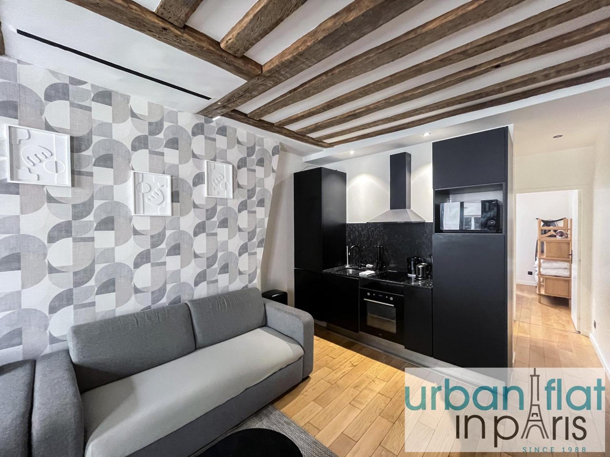 Urban Flat 97 - Spacious 1 Bedroom In Parijs
