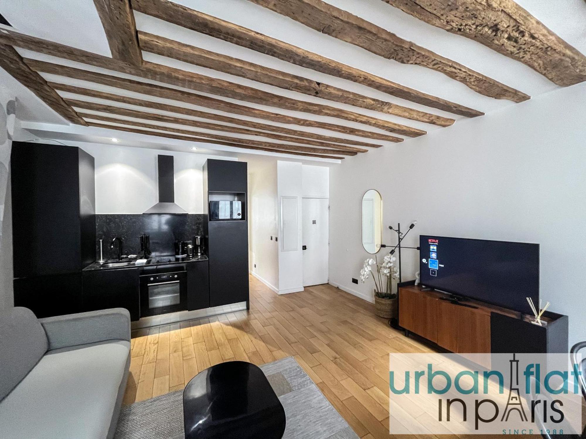 Urban Flat 97 - Spacious 1 Bedroom In Parijs