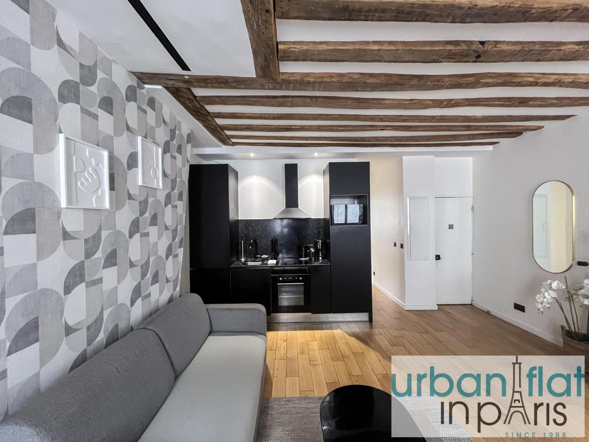 Appartement Urban Flat 97 - Spacious 1 Bedroom In Parijs