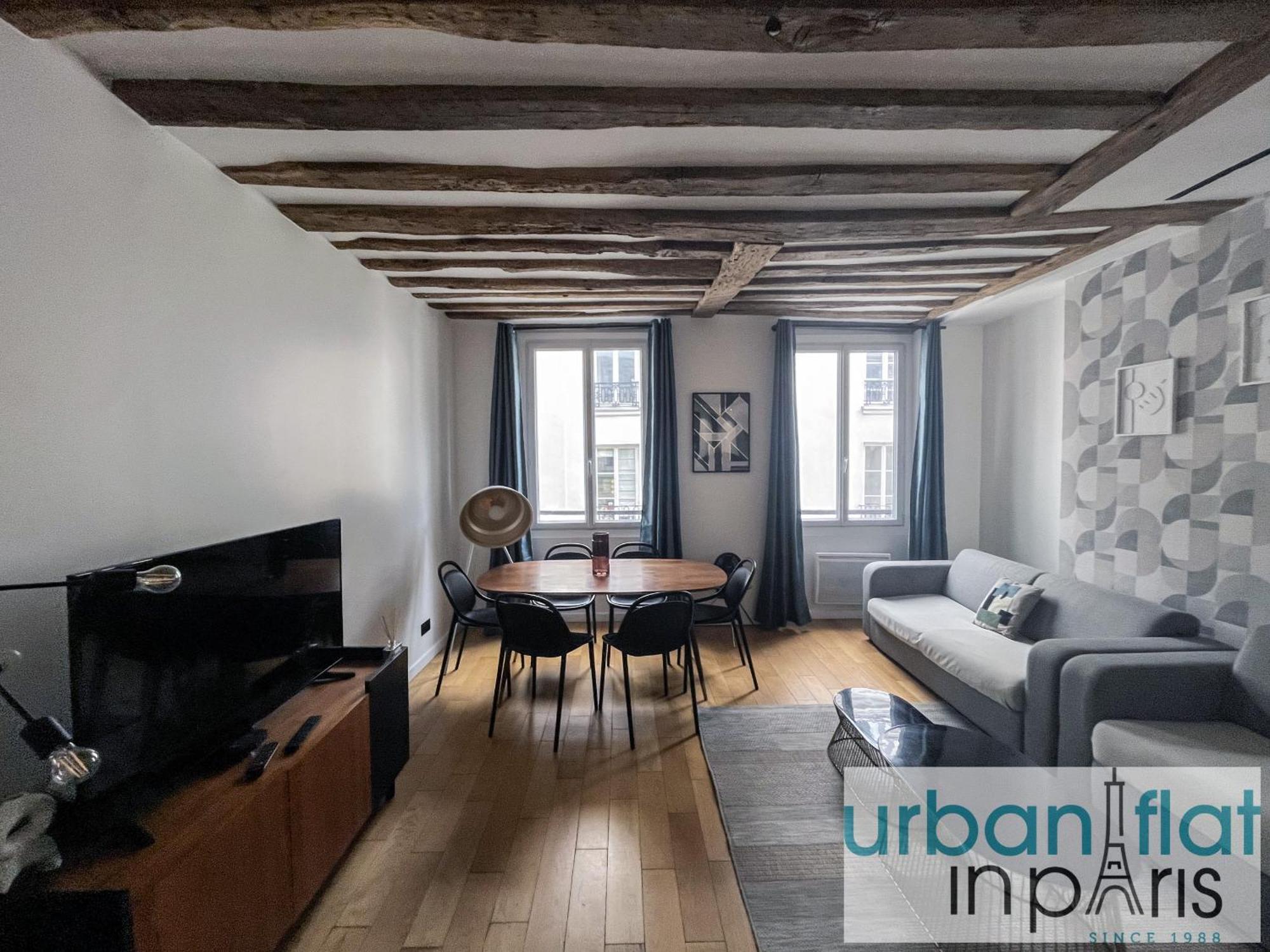 Urban Flat 97 - Spacious 1 Bedroom In * Parijs